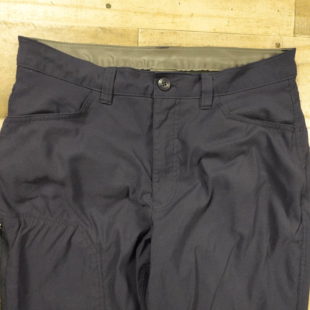 Eddie Bauer Fleece-Lined Tech Pants Men’s 32x30 Navy Winter Outdoor - Picture 2 of 14
